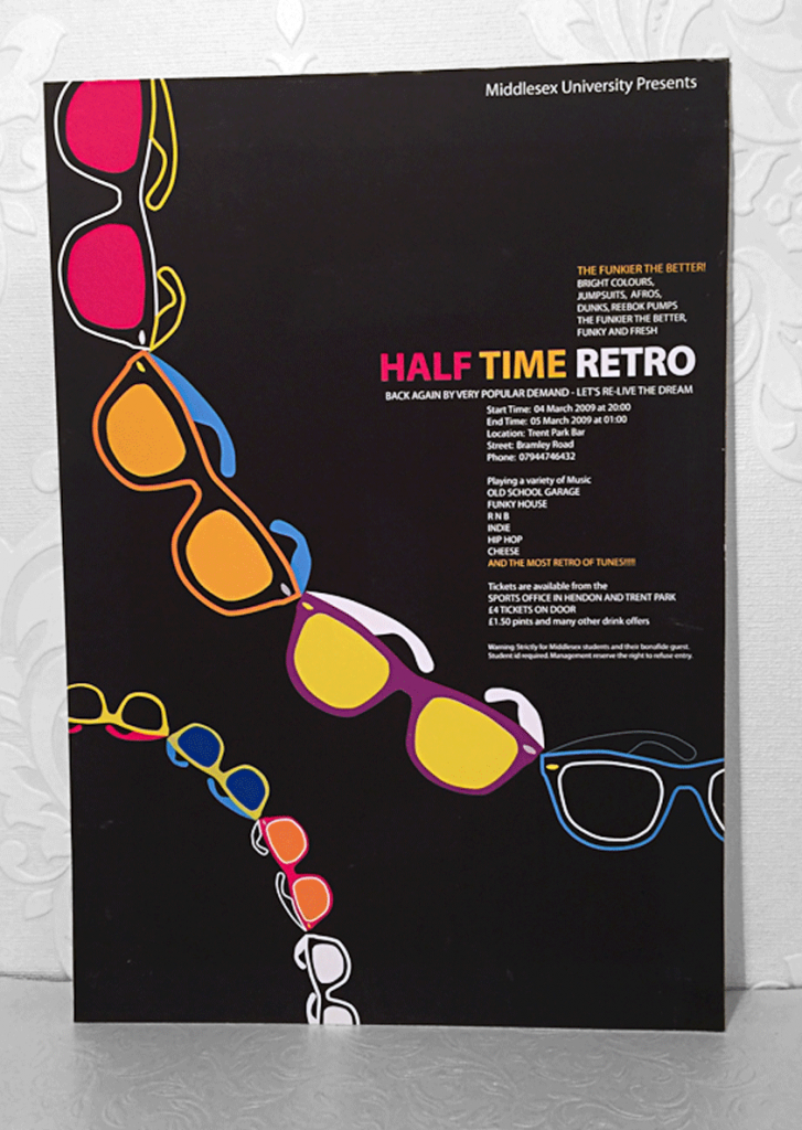 Poster-HalfTimeRetro-victoriamorrisoncouk